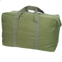 Olive Drab Canvas Gear Parachute Cargo Bag