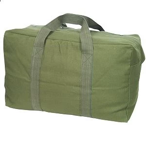 Olive Drab Canvas Gear Parachute Cargo Bag 4 Olive Drab Canvas Gear Parachute Cargo Bag - Image 2