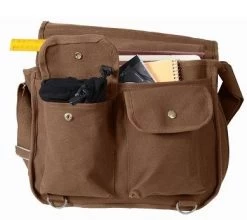 Canvas European School Bag -GI - Army Issue Surplus Store 1143 160524151222