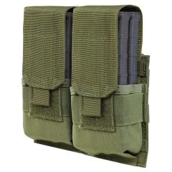 Condor Molle Double Quad Stacked 308 7.62mm M14 Mag Pouch -GI - Army Issue Surplus Store 191089frn