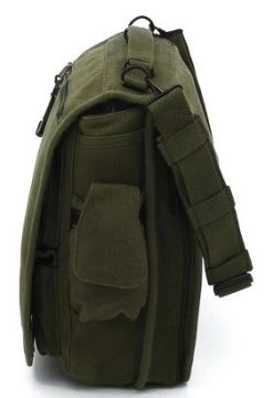 Olive Military M-51 Engineers Canvas Field Shoulder Bag 8 Olive Military M-51 Engineers Canvas Field Shoulder Bag -GI - Army Issue Surplus Store 19984 160524154947