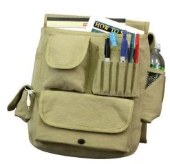 Olive Military M-51 Engineers Canvas Field Shoulder Bag