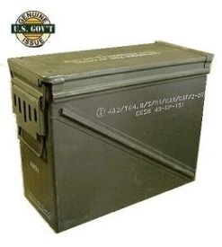 GI 20MM Ammo Box -GI - Army Issue Surplus Store 20mm ammo can