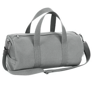 Canvas Shoulder With Web Carry Handles Duffle Bag - 19 Inch Duffel 6 Canvas Shoulder With Web Carry Handles Duffle Bag - 19 Inch Duffel - Image 4