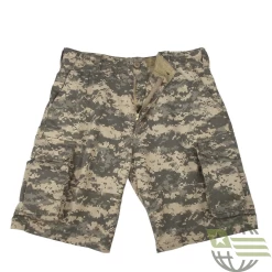 ACU Digital Camo Vintage Paratrooper, Six Pockets - Cargo Shorts