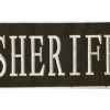 Sheriff Back Patch (Large) -GI - Army Issue Surplus Store 46204 20160114 091458157