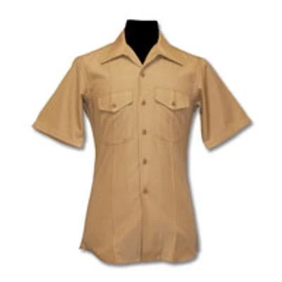 Used USMC Khaki Charlie Uniform Shirt 3 Used USMC Khaki Charlie Uniform Shirt