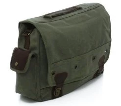 Leather & Canvas Trailblazer Laptop Bag