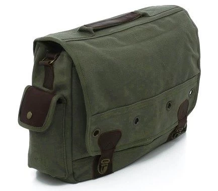 Leather & Canvas Trailblazer Laptop Bag 3 Leather & Canvas Trailblazer Laptop Bag