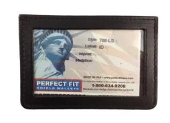 Leather ID Badge Holder