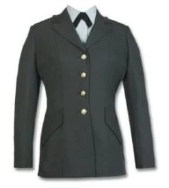 Ladies Army Dress Green Uniform Jacket