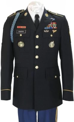 Army Dress Blue Uniform Jacket