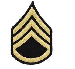 Enlisted Dress Blue Male Rank Staff Sgt E-6