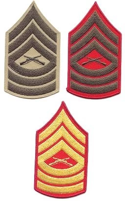 Marine Corps Master Sergeant Chevrons 3 Marine Corps Master Sergeant Chevrons