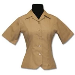 Short Sleeve Khaki Charlie Shirt (Female)
