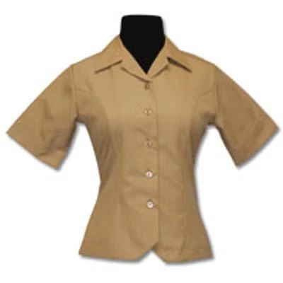 Short Sleeve Khaki Charlie Shirt (Female) 3 Short Sleeve Khaki Charlie Shirt (Female)