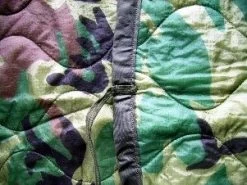 NEW MADE IN USA Military Camo Poncho Liner