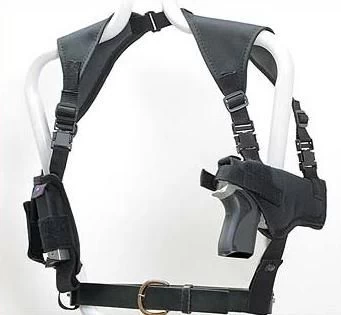 Glock 19, 23, Baby Glock Shoulder Holster W Harness & Ammo Pouch 5 Glock 19, 23, Baby Glock Shoulder Holster W Harness & Ammo Pouch - Image 3