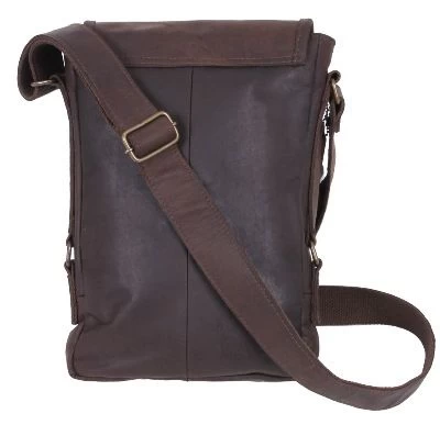 Brown Leather Military Tech Bag 5 Brown Leather Military Tech Bag - Image 3