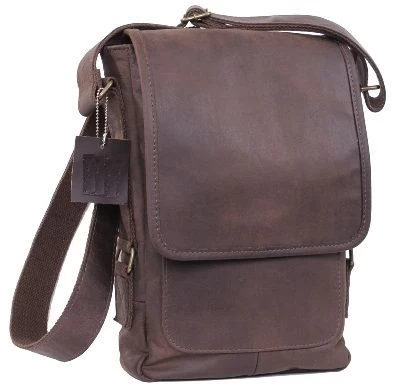 Brown Leather Military Tech Bag 3 Brown Leather Military Tech Bag