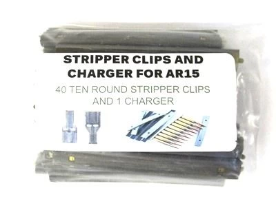 US GI Military Surplus Stripper Clips And Charger For AR15 3 US GI Military Surplus Stripper Clips And Charger For AR15