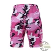 Pink Camo BDU Shorts - Button Fly, Six Pockets, Durable Cotton 2 Pink Camo BDU Shorts - Button Fly, Six Pockets, Durable Cotton -GI - Army Issue Surplus Store 65420