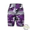 Purple Camo, Button Fly, Six Pockets, Adjustable Waist - BDU Shorts 2 Purple Camo, Button Fly, Six Pockets, Adjustable Waist - BDU Shorts -GI - Army Issue Surplus Store 7100 1