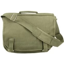Canvas European School Bag -GI - Army Issue Surplus Store 8119 european messenger bag