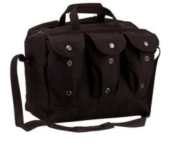 GI Military Style Heavyweight Canvas Shooters Equipment Bag 7 GI Military Style Heavyweight Canvas Shooters Equipment Bag -GI - Army Issue Surplus Store 8158blk hr1