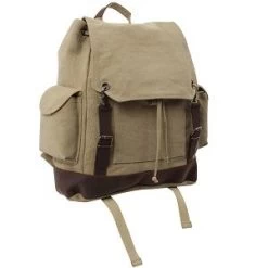 Vintage Expedition Rucksack Backpack -GI - Army Issue Surplus Store 8708 cat khaki hr