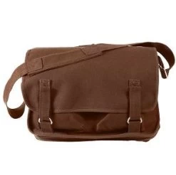 Canvas European School Bag -GI - Army Issue Surplus Store 8918 brown european messenger bag