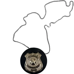 Round Badge Holder 3 1/4" -GI - Army Issue Surplus Store 9145r.1