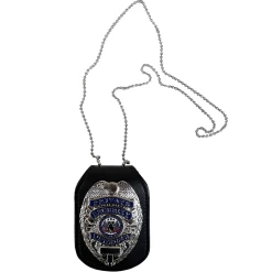 Oval Badge Holder 2 3/4 X 3 3/4