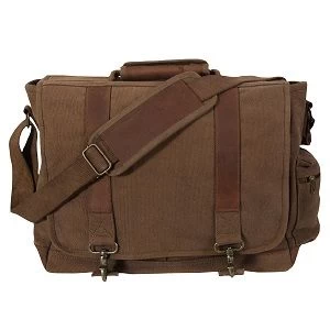 Vintage Canvas Pathfinder Laptop Bag 4 Vintage Canvas Pathfinder Laptop Bag - Image 2