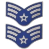 Air Force E-4 Senior Airman Metal Chevron Rank Insignia 1 Air Force E-4 Senior Airman Metal Chevron Rank Insignia -GI - Army Issue Surplus Store af 103 senior airman rank