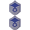 Air Force E-7 Master Sergeant Metal Chevron Rank Insignia 1 Air Force E-7 Master Sergeant Metal Chevron Rank Insignia -GI - Army Issue Surplus Store af 106 master sergeant air force rank