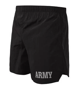 Black Army PT Shorts, Inside Key Pocket, ID Pocket - PT Shorts 5 Black Army PT Shorts, Inside Key Pocket, ID Pocket - PT Shorts - Image 3