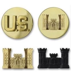 Army Engineer Branch Insignia – Officer And Enlisted