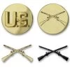 Army Infantry Branch Insignia - Officer And Enlisted 2 Army Infantry Branch Insignia - Officer And Enlisted -GI - Army Issue Surplus Store army infantry insignia1