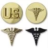 Army Medical Branch Insignia - Officer And Enlisted 2 Army Medical Branch Insignia - Officer And Enlisted -GI - Army Issue Surplus Store army medical insignia1