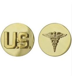 Army Medical Branch Insignia - Officer And Enlisted 9 Army Medical Branch Insignia - Officer And Enlisted -GI - Army Issue Surplus Store army medical insignia2