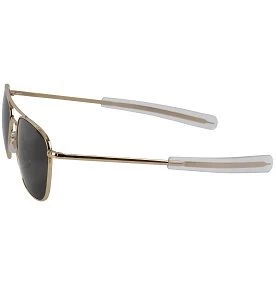 AO Eyewear Original Pilots Sunglasses Gold 52MM 4 AO Eyewear Original Pilots Sunglasses Gold 52MM - Image 2