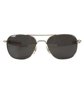 AO Eyewear Original Pilots Sunglasses Gold 52MM 3 AO Eyewear Original Pilots Sunglasses Gold 52MM
