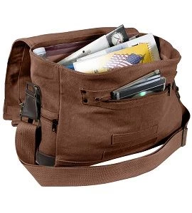 Vintage Military B-15 Pilot Messenger Shoulder Bag 7 Vintage Military B-15 Pilot Messenger Shoulder Bag - Image 5