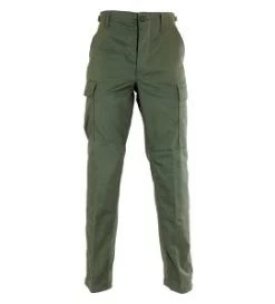 Olive Poly Cotton Twill BDU Pants -GI - Army Issue Surplus Store bdu pants olive