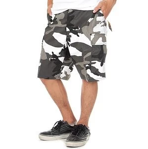 City Camo, Adjustable Waist Tabs, 6 Pockets, Button Fly - BDU Shorts 7 City Camo, Adjustable Waist Tabs, 6 Pockets, Button Fly - BDU Shorts - Image 5