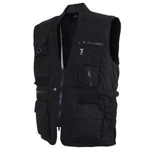 Lightweight Everyday Black Concealed Carry Vest 4 Lightweight Everyday Black Concealed Carry Vest - Image 2