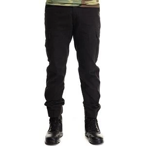 Black Vintage Fatigue Cargo Pants 6 Black Vintage Fatigue Cargo Pants - Image 4