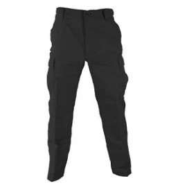 Black 100% Cotton Ripstop BDU Pants -GI - Army Issue Surplus Store black bdu pants 100 cotton