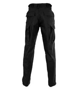 Black Poly Cotton Battle Ripstop BDU Pants 3 Black Poly Cotton Battle Ripstop BDU Pants